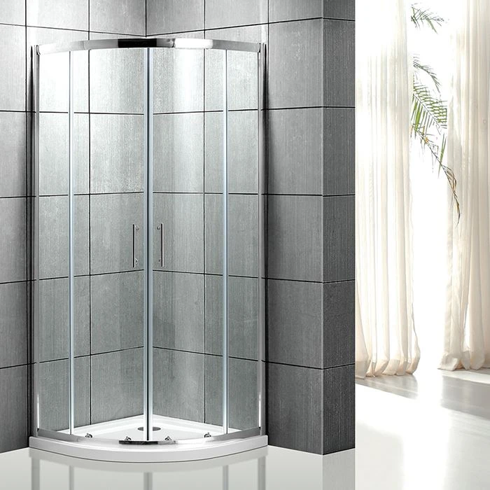 Frameless Quadrant Shower Enclosure