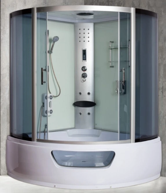 Modern Double Shower